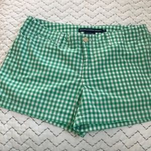 Ralph Lauren green gingham shorts!